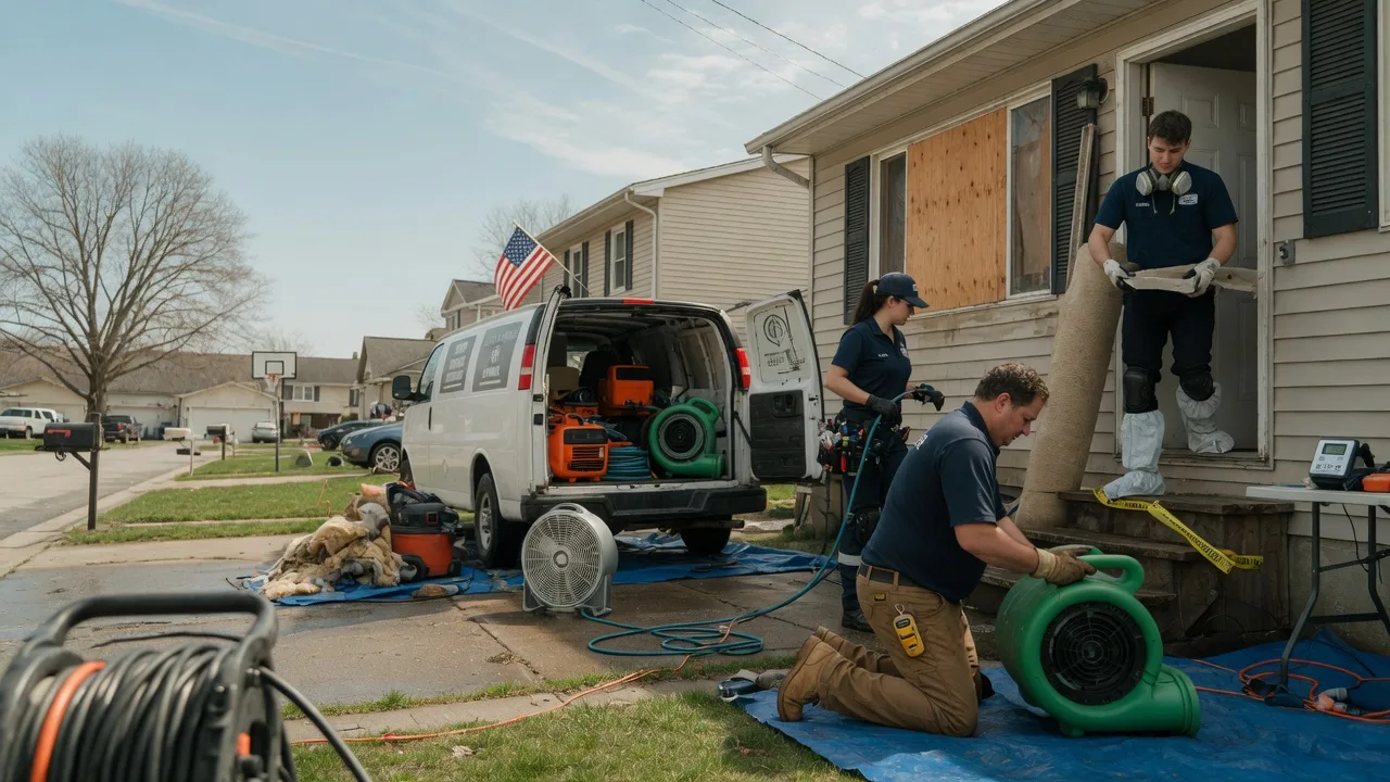Water Damage Restoration in Fairview, KS near me